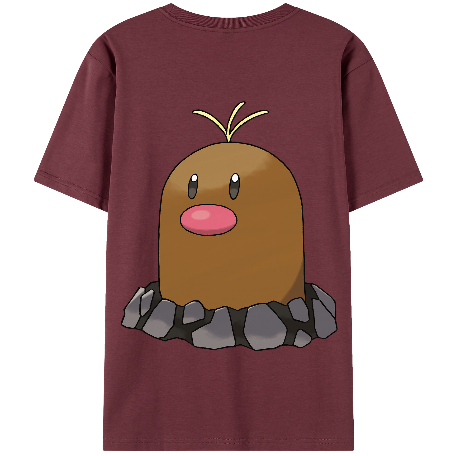 （画像用） ポケットモンスター Pokémon 綿100％半袖Tシャツ（背面プリント）
